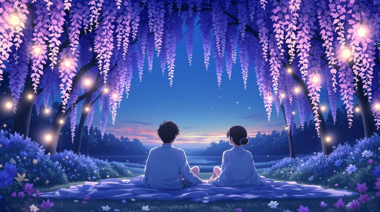 番茄短剧官网入口资讯 - 七夕特别企划:「紫藤之约」情侣短剧马拉松